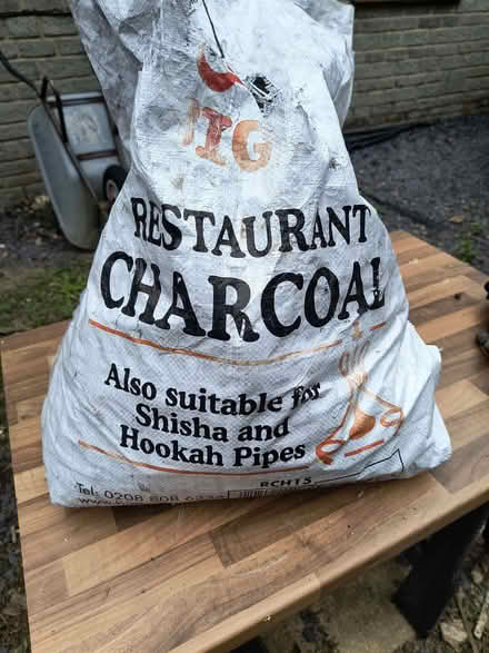 Photo of free Open Bag Of Charcoal for BBQ (Cam GL11) #1