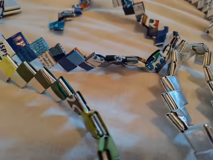 Photo of free Colorful chip wrapper chains (Midtown/Boulevard Park) #2