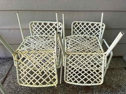 Photo of free Patio table and chairs (West San Jose, Mitty HS area) #3