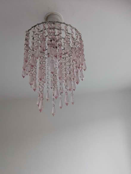 Photo of free Pink plastic lampshade (St George, BS5) #1