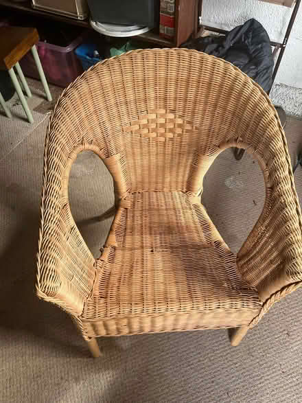 Photo of free Cane chair for garden room/conservatory (Elgin IV30) #1