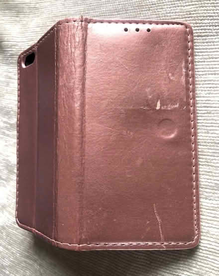 Photo of free Rose gold colour fold - over iphone 5, 5S case. (Great Harwood BB6) #2