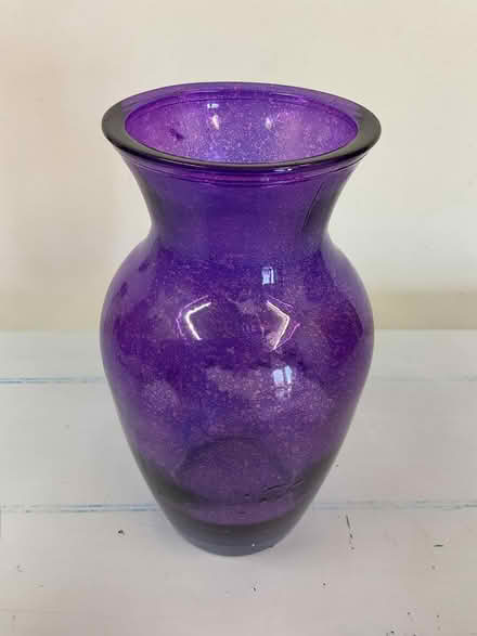 Photo of free Glass Vase Purple (Quernmore LA1) #1