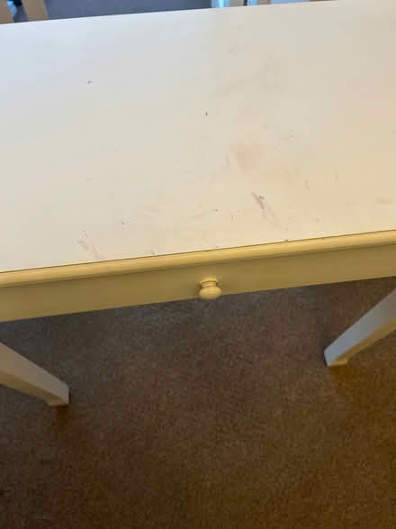 Photo of free White dressing table with mirror (Knaresborough HG5) #4