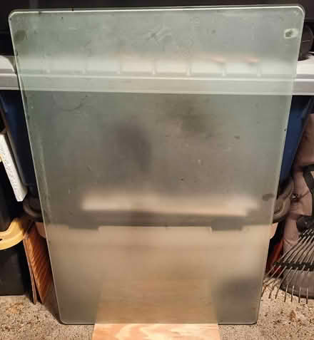 Photo of free Glass Tabletop (Ridgefield Park) #1
