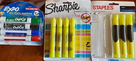 Photo of free Markers (highlighters+ dry erase) (Lake Linganore, New Market) #1