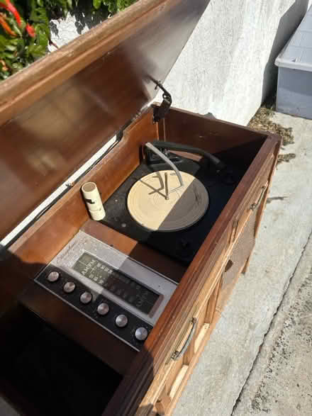 Photo of free Record Player Cabinet (Downtown Chula Vista) #2