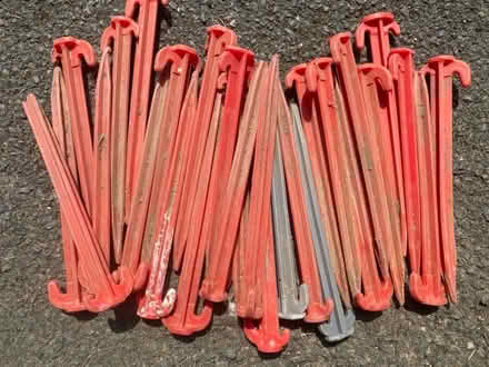 Photo of free Tent pegs- 28 (Chineham RG24) #1