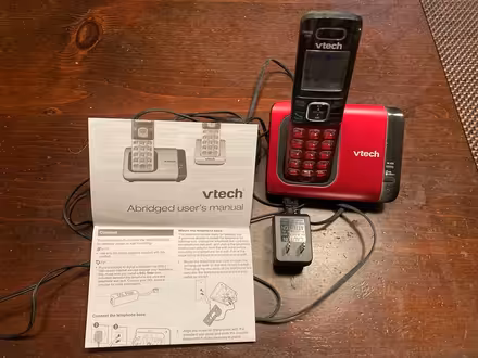 Photo of free Landline cordless phone (Mt. Pleasant DC) #1