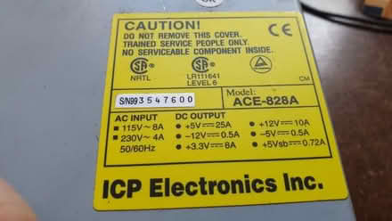 Photo of free atx psu (Oakridge RG21) #2
