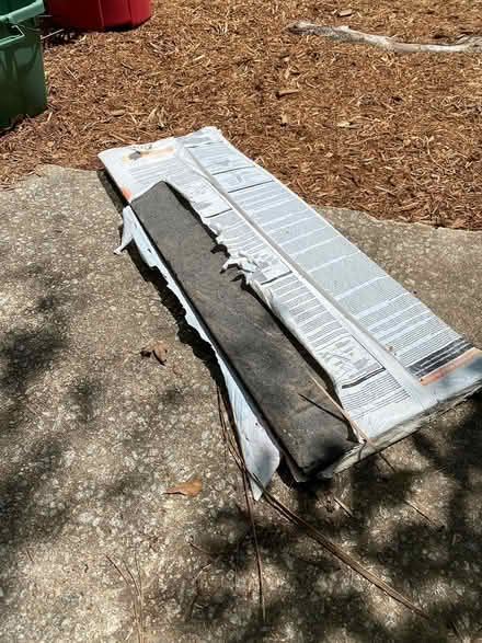 Photo of free Asphalt roof shingle bag (near Enloe High School) #1