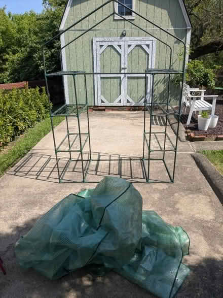 Photo of free plastic greenhouse (Newport KY) #2