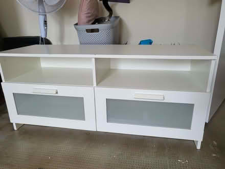 Photo of free Tv stand with 2 very small chips on it (Southcourt HP21) #1