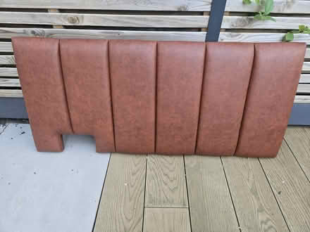 Photo of free Brown banquette leather seating (Loughton IG10) #3