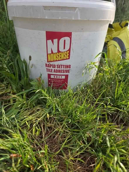 Photo of free Tile adhesive (Aveley RM15) #1