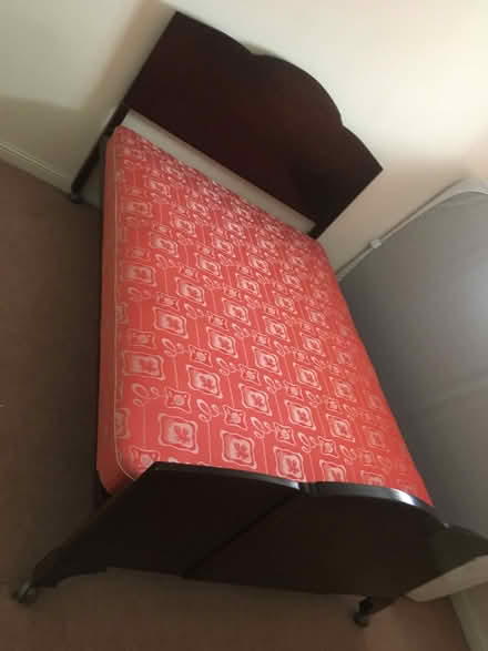 Photo of free Double bed. VGC. 202x138x122, matress height 52 (Barleybank G66) #2