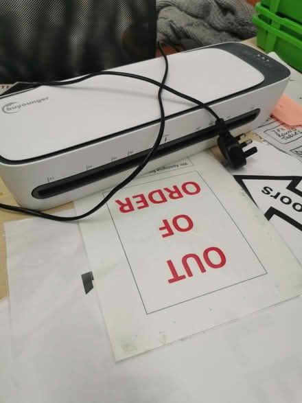 Photo of Laminator for Charity (Town Hall) (Sutton Coldfield) #1