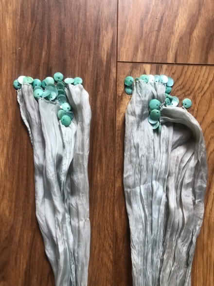 Photo of free Turquoise silk scarf (Richmond TW1) #2