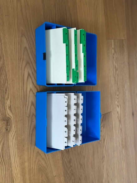 Photo of free Filing boxes (Barrow upon Humber DN19) #2