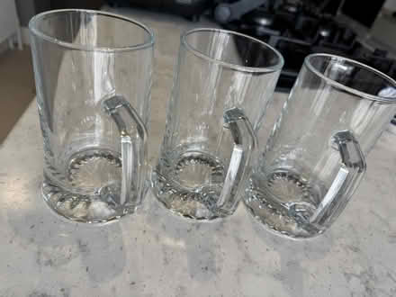 Photo of free 3 Pint Tankards - Clear Glass (RM14) #3