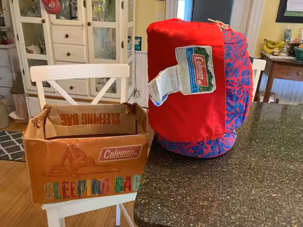 Photo of free 1960-70’s-Coleman Sleeping Bag (Woburn) #1