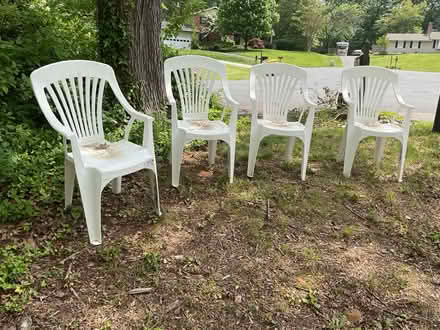 Photo of free Plastic Outdoor Chairs (Severna Park) #1
