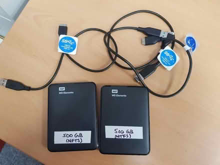 Photo of free 2X WD External Hard Drives (BA1) #1
