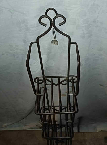 Photo of free Wrought Iron Wall Shelf Unit (Ridgefield Park) #3