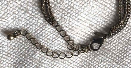Photo of free Orange, red bead & brass chain neckace. (Great Harwood BB6) #3