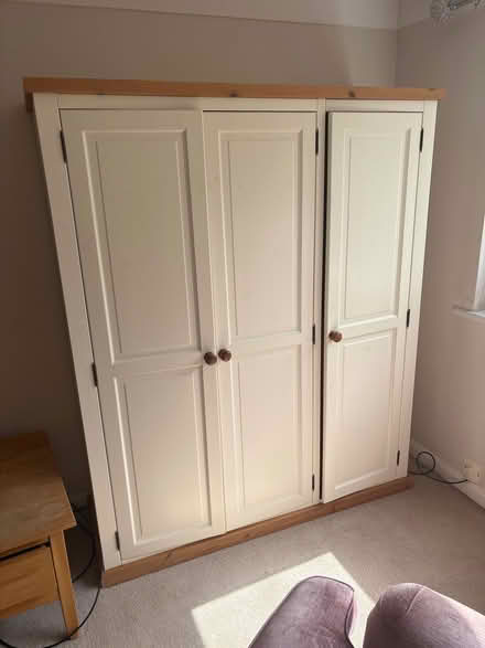 Photo of free Three door wardrobe (Mawdesley L40) #1