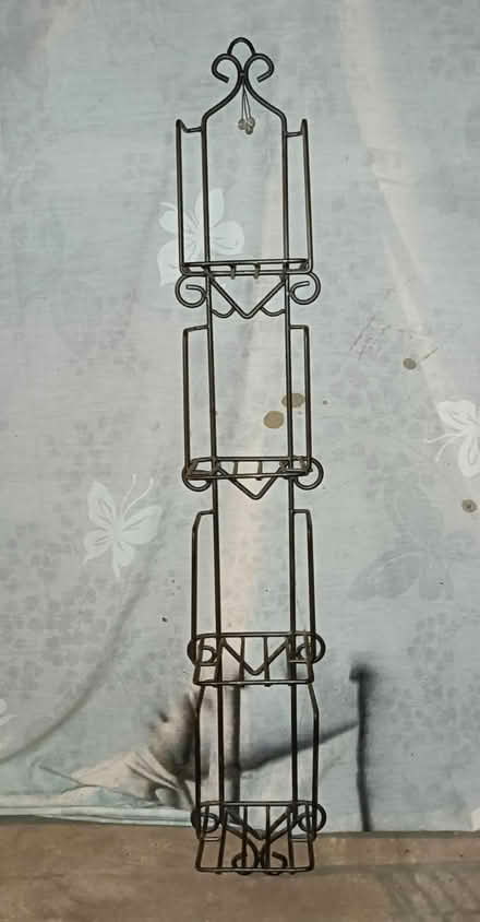 Photo of free Wrought Iron Wall Shelf Unit (Ridgefield Park) #1