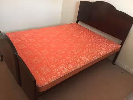 Photo of free Double bed. VGC. 202x138x122, matress height 52 (Barleybank G66) #1