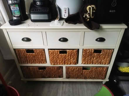Photo of free White storage unit with drawers (Salford M6) #1