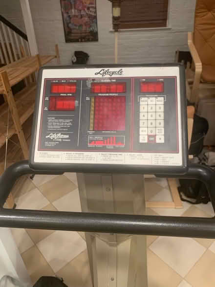 Photo of free LifeCycle 9500 Exercise Bike (Cleveland Park) #2