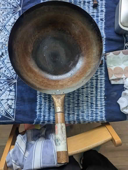 Photo of free Carbon steel wok (BH8) #1