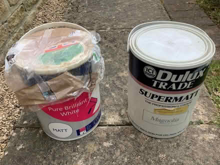 Photo of free Pink to White paint + White Supermatt (The Plantation GL5) #1