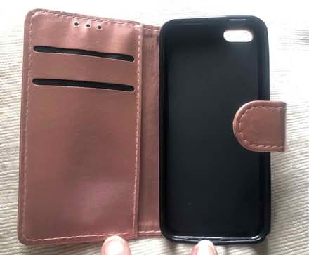 Photo of free Rose gold colour fold - over iphone 5, 5S case. (Great Harwood BB6) #1