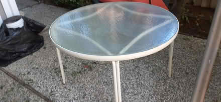 Photo of free Patio table and chairs (West San Jose, Mitty HS area) #2