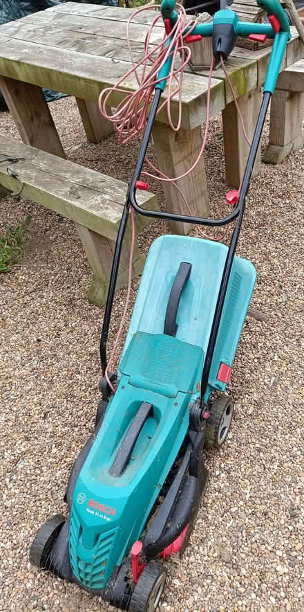 Photo of free Bosch Electric Lawn Mower (Woodlesford LS26) #1