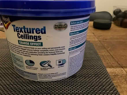 Photo of free Textured ceiling paint (EH5) #1
