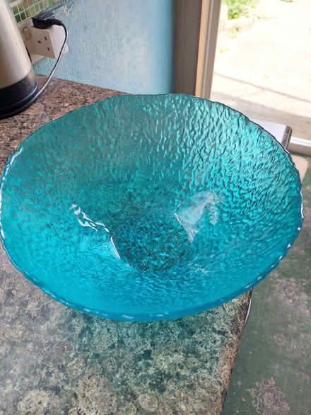Photo of free Medium glass salad bowl (Little Heath RM6) #2