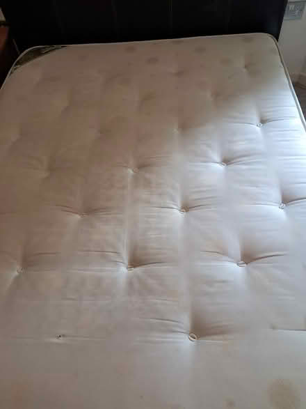 Photo of free King Size Bed with Mattress (Used) (SE16) #2