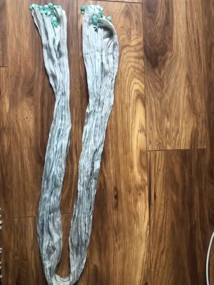 Photo of free Turquoise silk scarf (Richmond TW1) #1