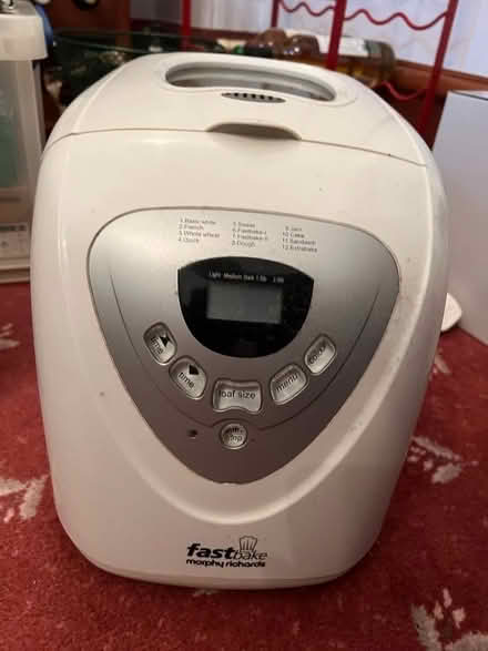 Photo of free Morphy Richards Fastbake breadmaker (AB12) #1