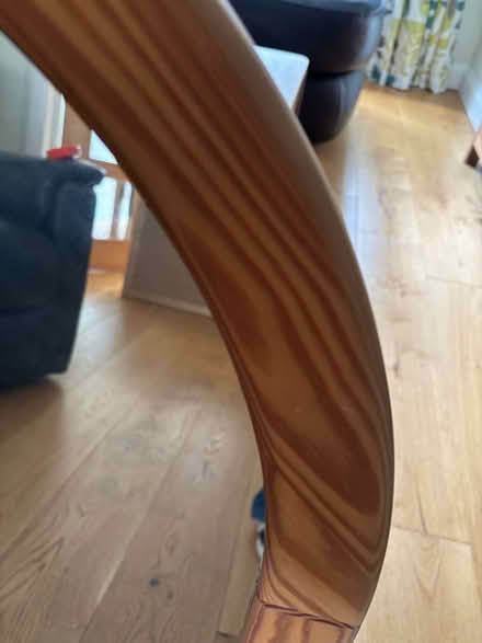 Photo of free Wooden framed mirror (Abbots Langley WD5) #2