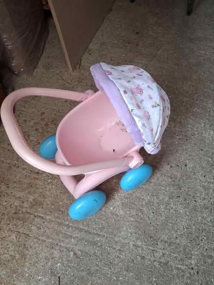 Photo of free Pepper pig pram (Watton at Stone SG14) #1