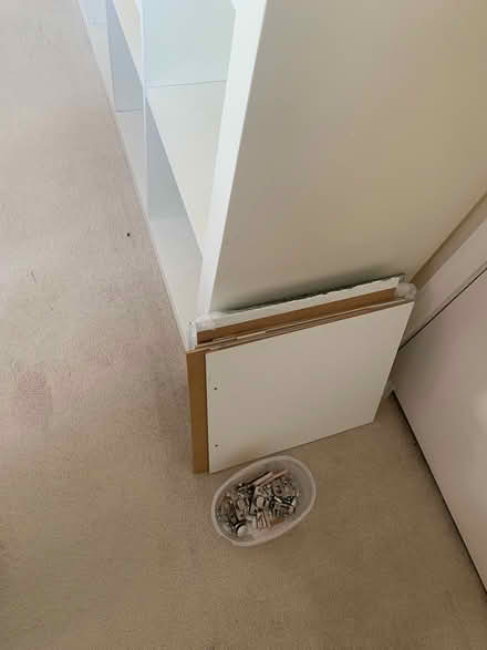 Photo of free IKEA tv unit in white (Bexhill) #2