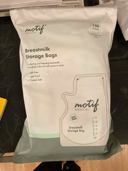 Photo of free Breast milk storage bags (Upper East Side (74th/1st)) #1
