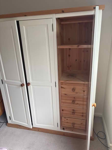 Photo of free Three door wardrobe (Mawdesley L40) #2