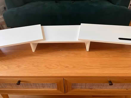 Photo of free Desk monitor raiser White plywood (TW9) #1